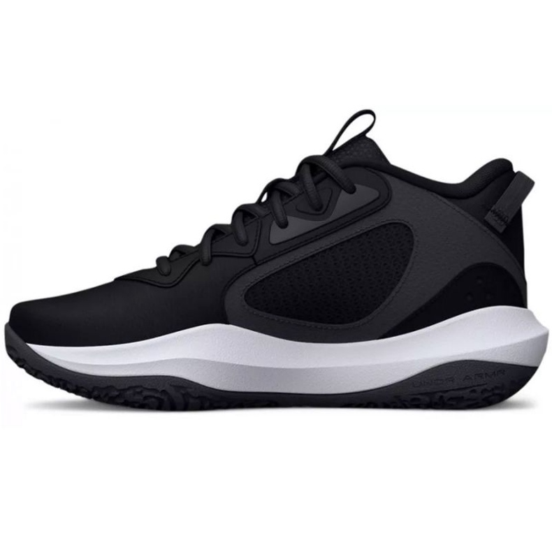 Under Armour Gs Lockdown 6 Jr. 3025617 001 scarpe da basket nero nero 1