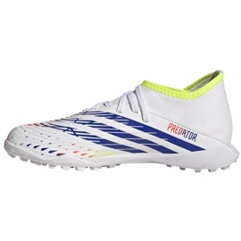 Scarpe da calcio Adidas Predator Edge.3 Tf Jr GV8502 bianca bianca 1