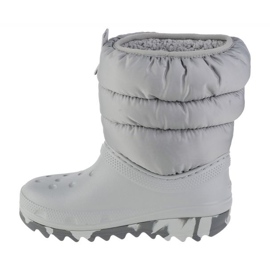 Crocs Classic Neo Puff Stivale 207684-007 grigio 1