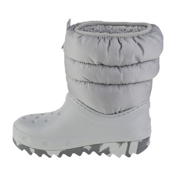 Crocs Classic Neo Puff Stivale 207684-007 grigio 1