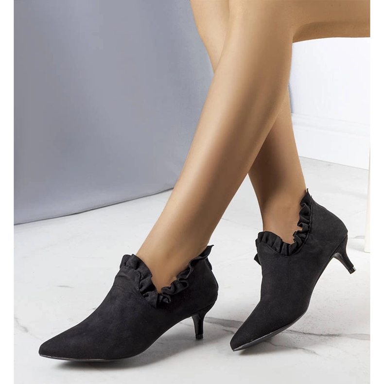 Décolleté nere con tomaia Gavri nero 2