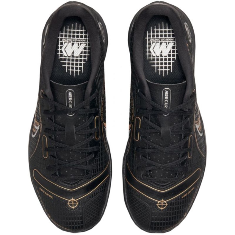 Scarpe da calcio Nike Mercurial Vapor 14 Academy Ic Jr DJ2861-007 nero nero 1