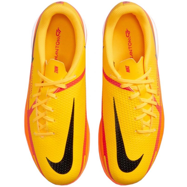 Scarpe da calcio Nike Phantom GT2 Academy Ic Jr DC0816-808 arancia arance e rosse 1