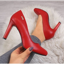 Décolleté con tacco Sergio Leone W SK3AF rosso 1