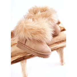 FR1 Doposci Per Bambini Con Pelliccia Beige Ariana 1