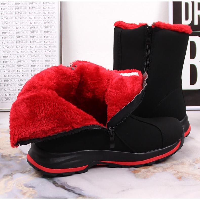 Stivali da neve impermeabili DK Soft Shell neri nero 1