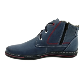 Polbut 339 stivali invernali da uomo blu navy 2