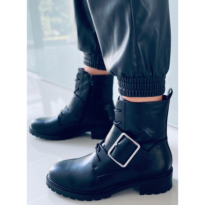 BM Stivali stringati Billy Black nero 2