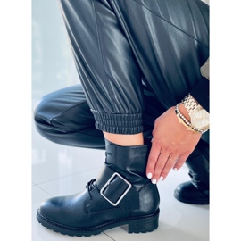 BM Stivali stringati Billy Black nero 1