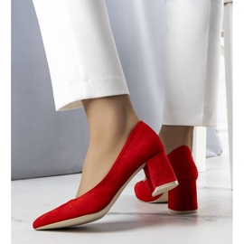BM Décolleté con tacco rosso di Sadilla 1