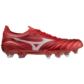 Scarpe da calcio Mizuno Morelia Neo III ß Elite Mix M P1GC229160 rosso arance e rossi 1