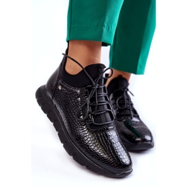 Vinceza Sneakers Slip-on Leggere da Donna Nere Soroco nero 3