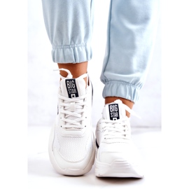 Sneakers alla moda Scarpe sportive Big Star JJ274596 bianco bianca blu navy 4