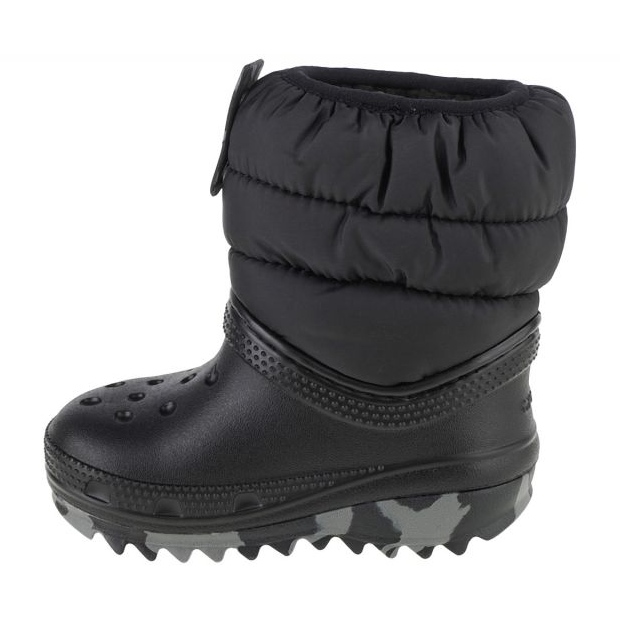 Scarpe Crocs Classic Neo Puff Boot Bambino 207683-001 nero 1