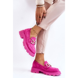 PS1 Scarpe con plateau in pelle scamosciata da donna Rosa Deira 2