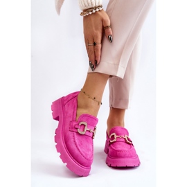 PS1 Scarpe con plateau in pelle scamosciata da donna Rosa Deira 1