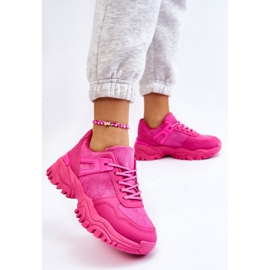 PG1 Scarpe Sportive alla Moda Sneakers Fucsia Frezio rosa 2