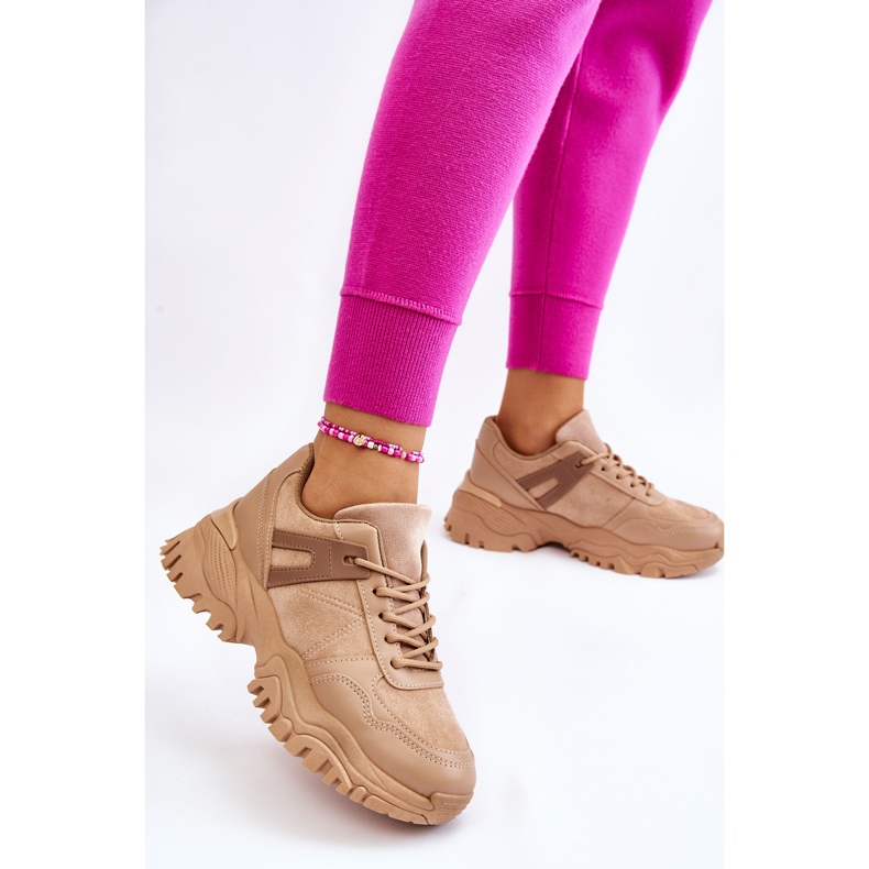 PG1 Scarpe Sportive alla Moda Sneakers Beige Frezio 2
