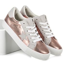 Wilady Sneakers Con Una Stella rosa 1