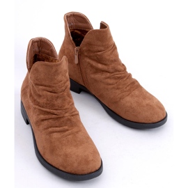 Stivali con cut-out in camoscio cammello ST-21 Camel marrone 1