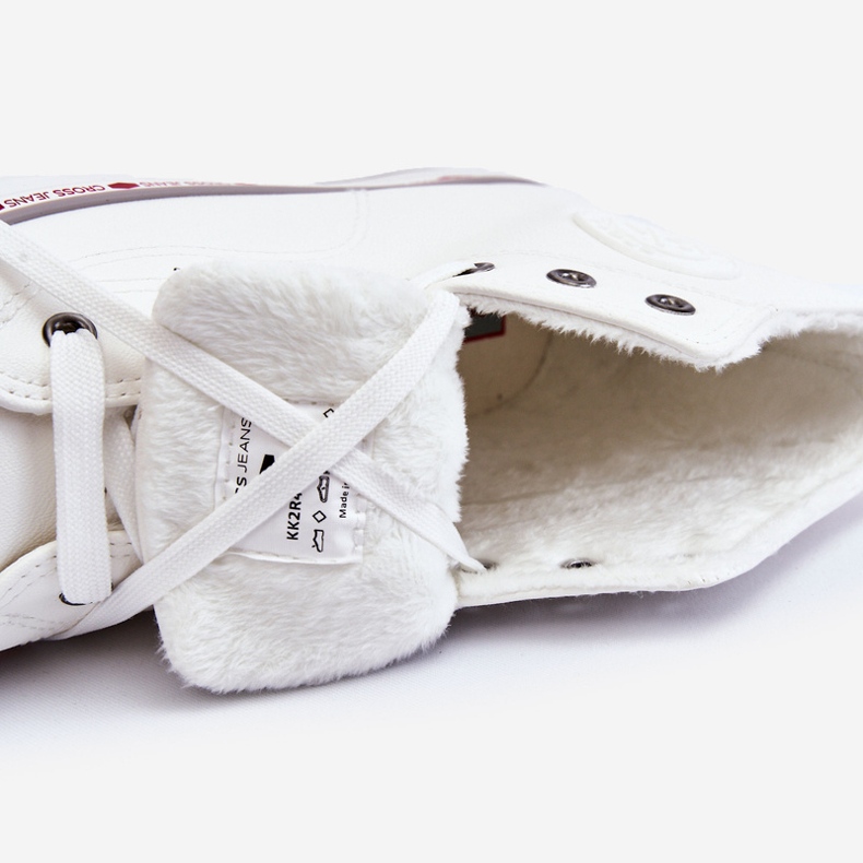 Sneakers alte da donna Cross Jeans KK2R4044C Bianche bianca 1