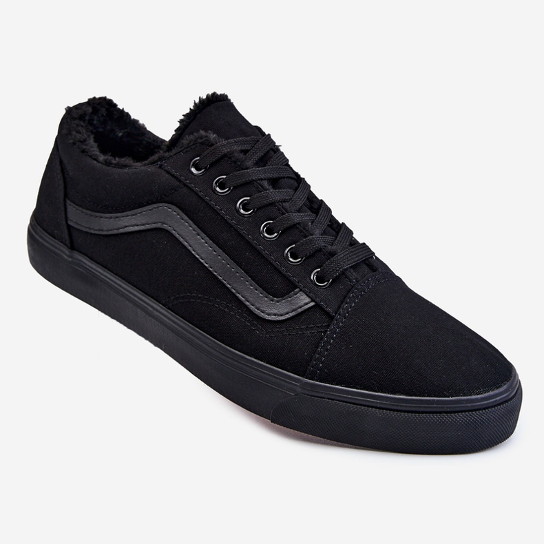 BM Sneakers calde in tessuto da uomo nere Harry nero 1