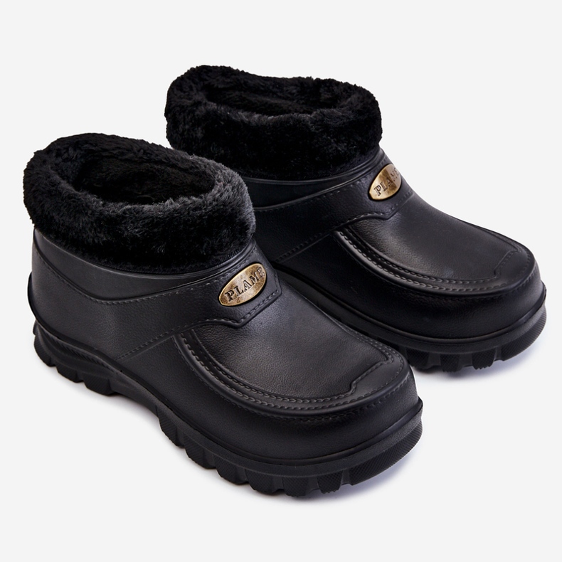 PM2 Stivali da pioggia isolati in schiuma da uomo Black Tanyo nero 1