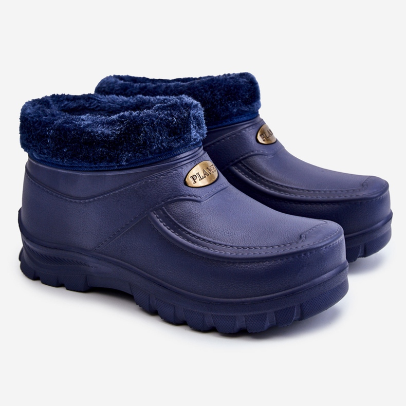 PM2 Stivali da pioggia isolati in schiuma da uomo Tanyo blu navy 1
