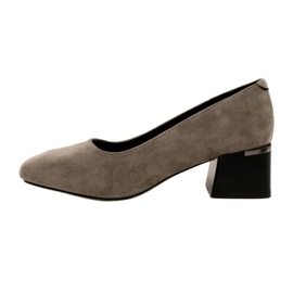 Décolleté in camoscio La.Fi 230034G-SU Grigio 3