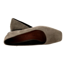 Décolleté in camoscio La.Fi 230034G-SU Grigio 6