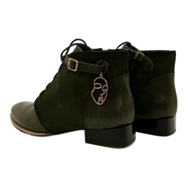 Stivali in pelle da donna Maciejka 5743A-09 Verde 5