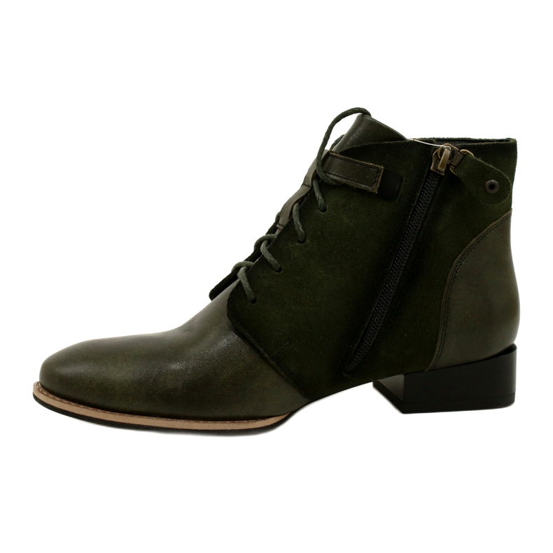 Stivali in pelle da donna Maciejka 5743A-09 Verde 3