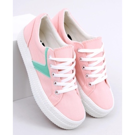 BM Rosa Sneakers con suola alta K1831401 Rosa 1