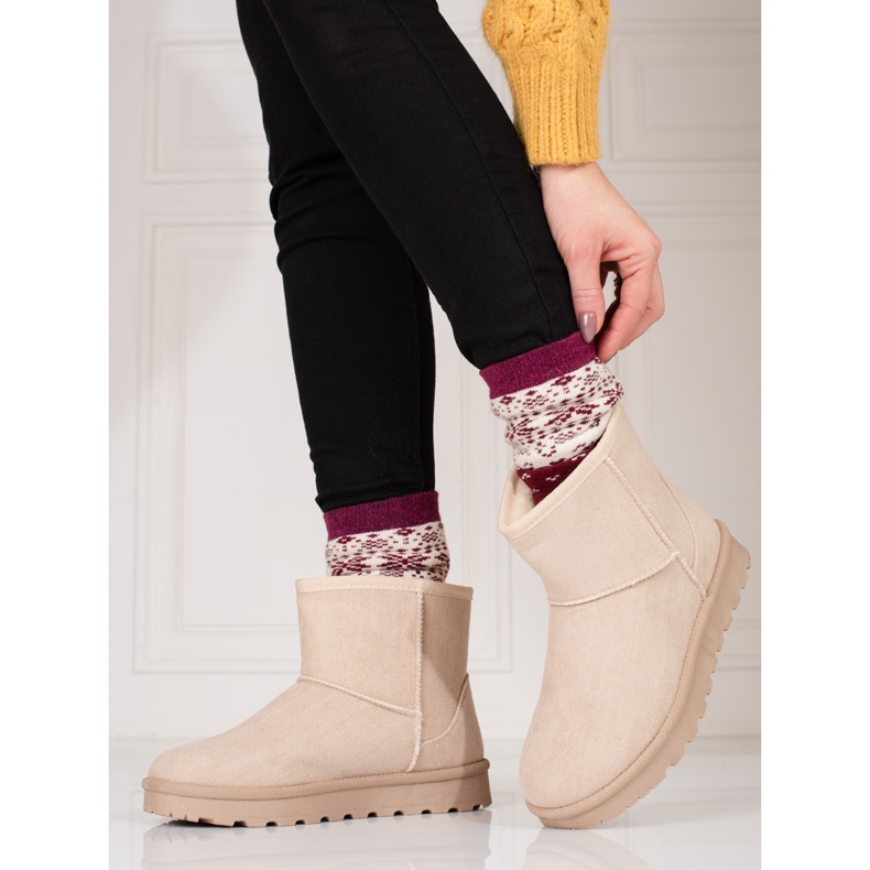 Doposci da donna beige Shelovet 1