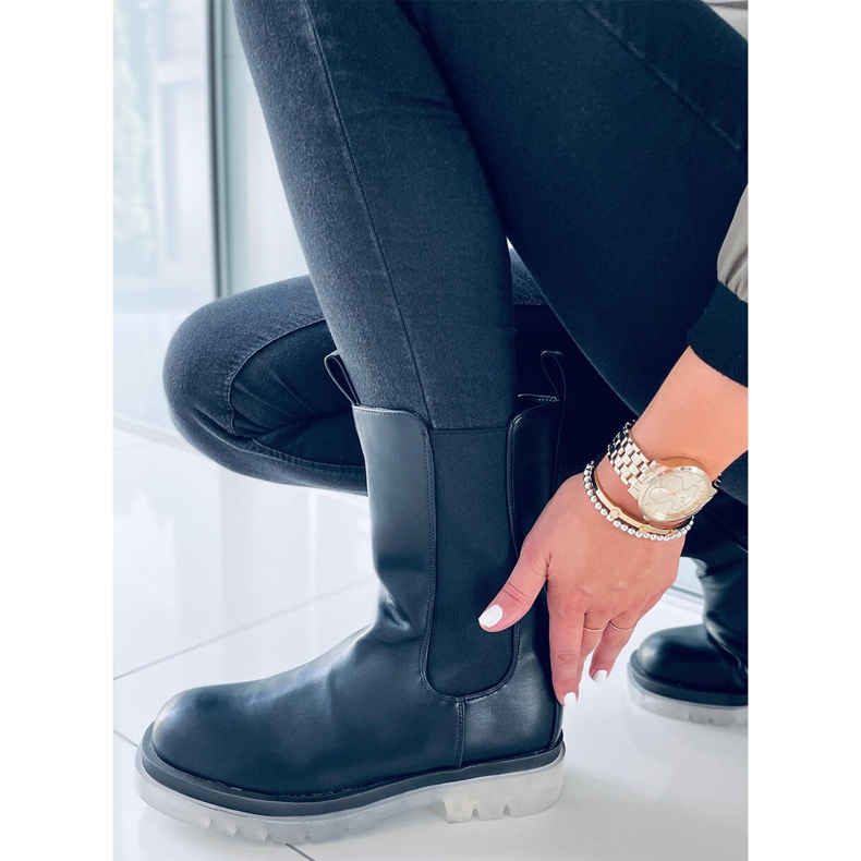 BM Stivaletti Chelsea Troy neri nero 2