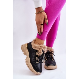 PM1 Scarpe Sportive Isolate Da Donna Con Lacci Nero Beige Kerberos 1