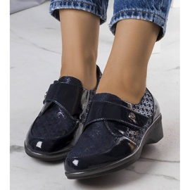 BM Drancy scarpe brogue blu navy 1