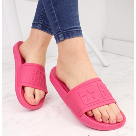 Ciabatte da spiaggia da donna rosa Big Star HH274A039 2