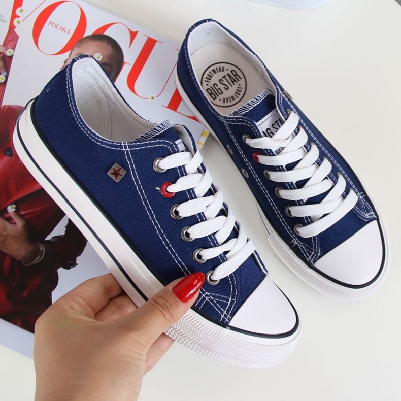 Scarpe, sneakers Big Star W T274021 INT343 blu navy 1