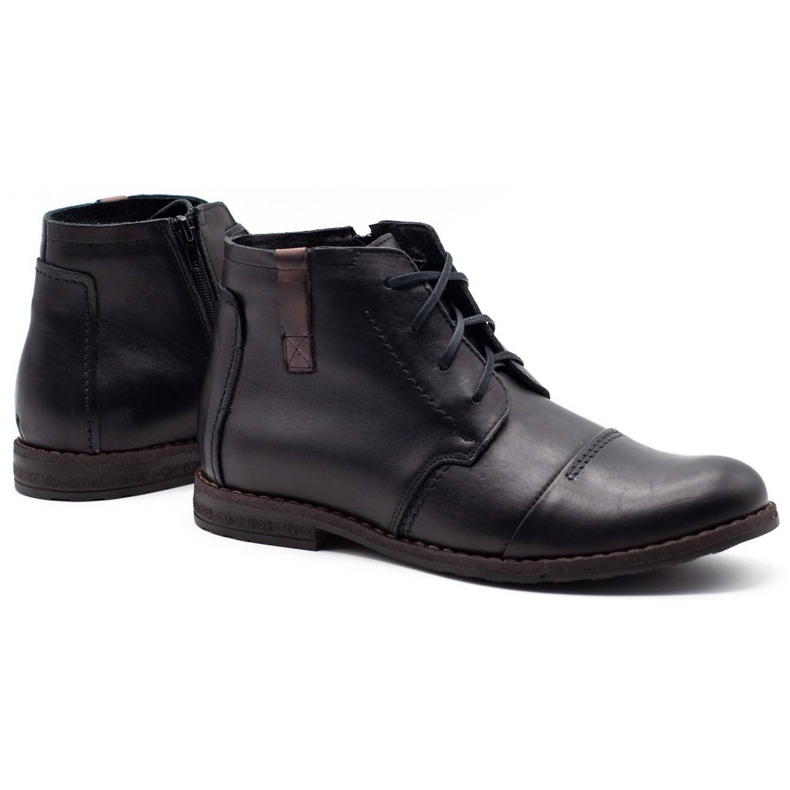 Joker Scarpe da uomo invernali nere 315J nero 2