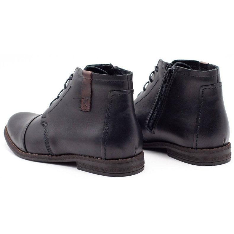Joker Scarpe da uomo invernali nere 315J nero 3