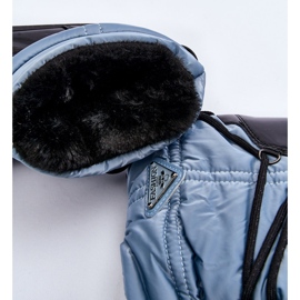 Stivali da neve stringati alla moda da donna Carrios blu 1