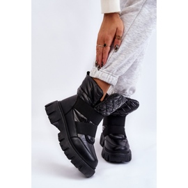 Stivali da donna con riscaldamento nero Feritos 1