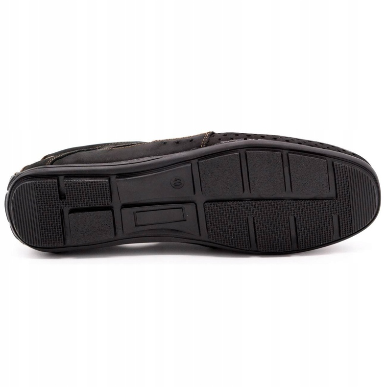 Olivier Mocassino uomo nero 901 scarpe estive 4