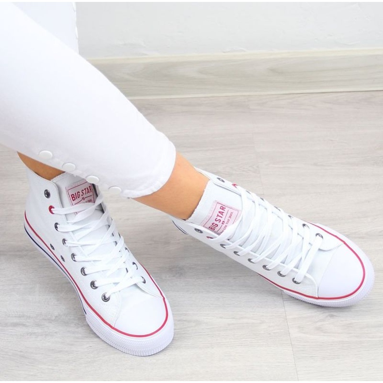 Scarpe, sneakers Big Star W T274026 INT345 bianco 2
