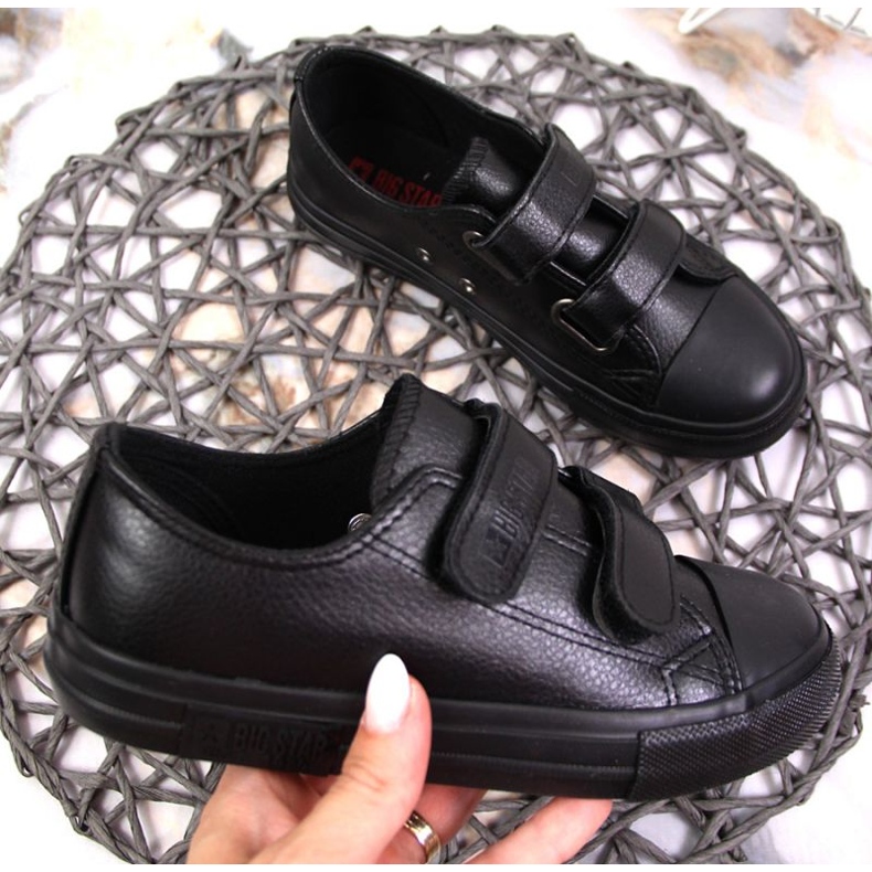 Sneakers con velcro Big Star Jr KK374054 nero 1