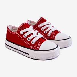 Sneakers classiche da bambino rosse Filemon rosso 2