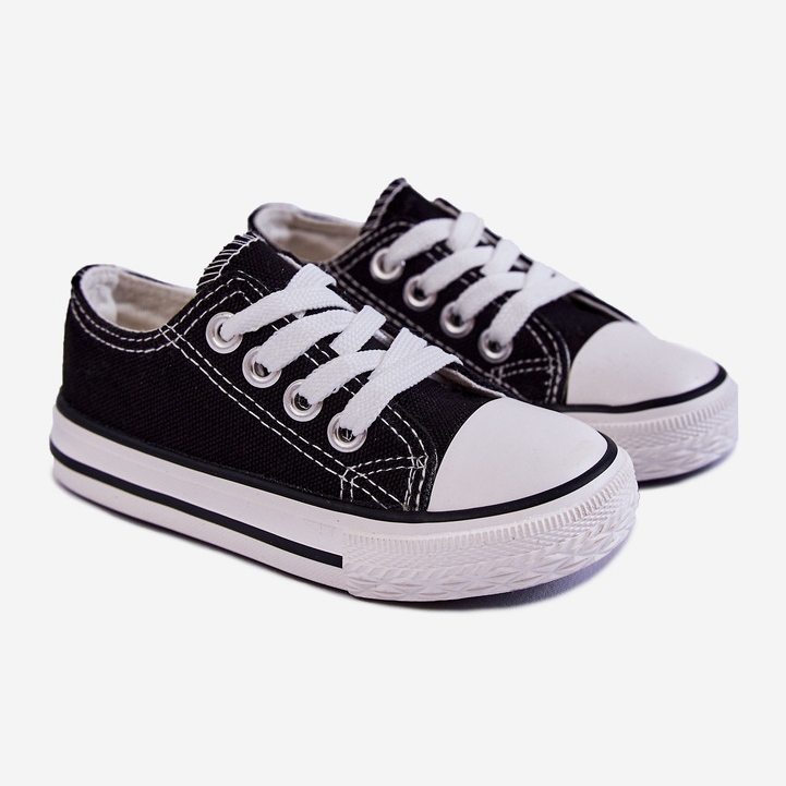 Sneakers classiche da bambino Filemon nere nero 1