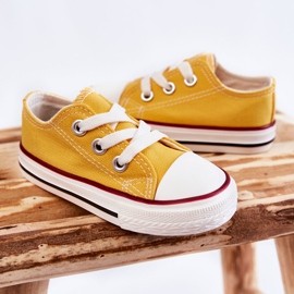 FR1 Sneakers classiche da bambino Filemon gialle giallo 3