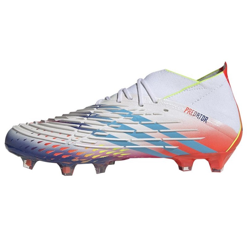 Scarpe da calcio Adidas Predator Edge.1 Fg M GW1028 bianca bianca 1